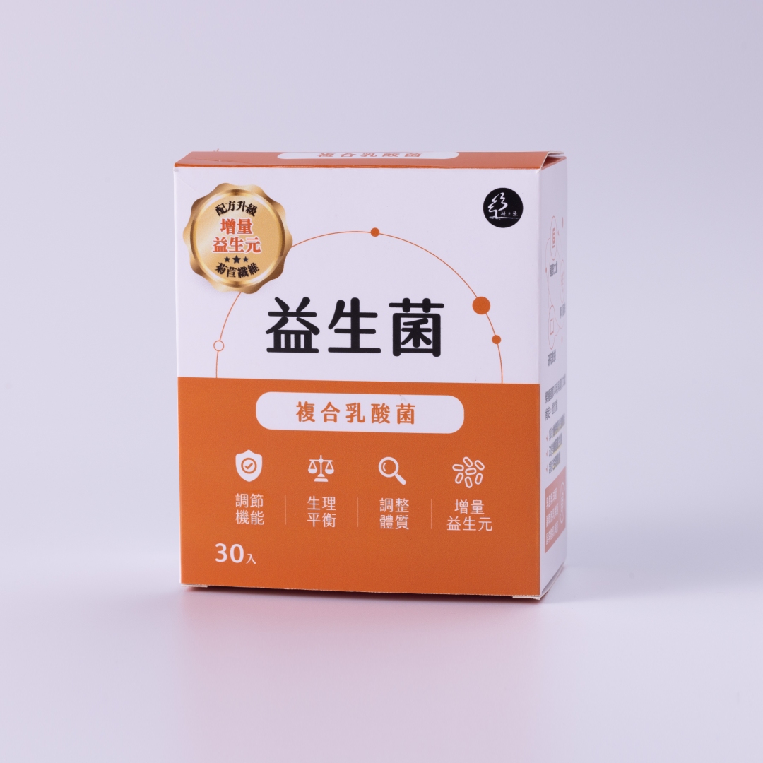 益生菌乳酸菌粉劑食品(惠生研)-2g/30入 - 台灣主婦聯盟生活消費合作社