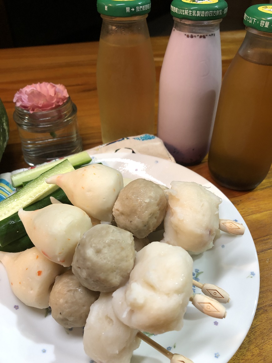 下午點心：丸子三兄弟&飲品